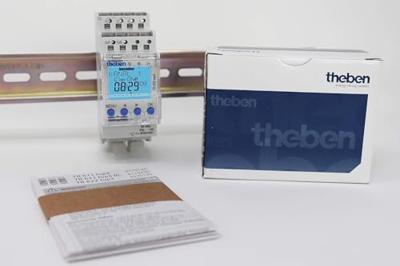 Theben 6220130 Schakelklok Digitaal Weekprogramma 2600 W IP20 Countdown-functie, Gangreserve, Externe ingang, Impulsfunctie, Zomer- en wintertijd omzetten