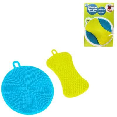 Siliconen spons set van 2 | 24 stuks