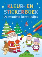 Deltas Kleur- en stickerboek kerstliedjes - thumbnail