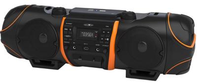 Reflexion CDR1000BT Ghettoblaster FM AUX, Bluetooth, CD, USB Zwart, Oranje Reflexion CDR1000BT Ghettoblaster FM AUX, Bluetooth, CD, USB Zwart, Oranje