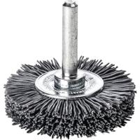 Lessmann Ronde borstel | d. 50 mm schacht 6 mm | SiC slijpborstels korreling 120 10 mm | 15000 min-¹ | 1 stuk - 415842 - 415842 - thumbnail