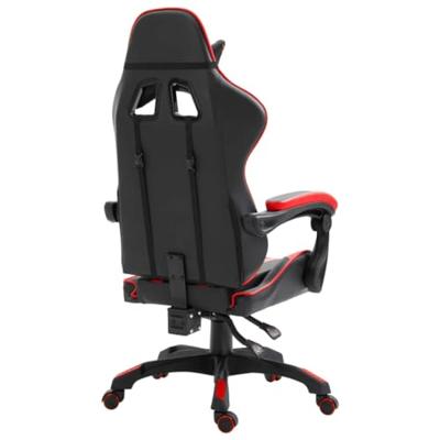 Gamestoel kunstleer rood