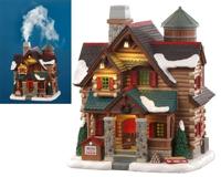 Chestnut cabin with 4.5v adaptor kerstfiguur LEMAX - Lemax - thumbnail