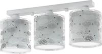 Dalber Kinderkamer plafondlampClouds 3-lichst soft grijs - 41413E - thumbnail