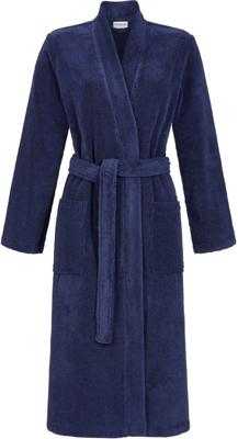 Luxe badstof badjas blauw uniseks Luxe badstof badjas blauw uniseks