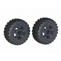 Arrma - dBoots 'Ragnarok MT' Tire Set Glued, Black (2) (ARA-1383) - thumbnail