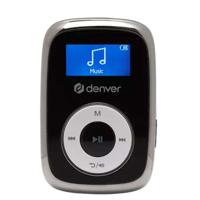 Denver MP3 Speler Incl. Oordopjes - uitbreidbaar tot 32GB - Shuffle modus - Kinderen & Volwassenen - Bevestigingsclip - AUX - MicroSD - MPS316 - Zwart - thumbnail