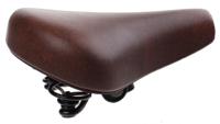Selle Comfort comfort zadel city foam bruin. vacuum gesealed, inclusief strop (werkplaatsverpakking). - thumbnail
