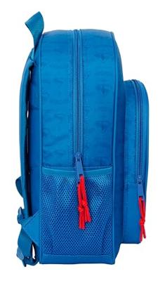 Schoolrugzak Superman Blauw 32 x 38 x 12 cm
