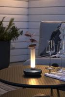 KonstSmide Oplaadbare tafellampBiarritz antraciet - 7827-373 - thumbnail