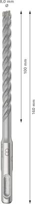 Bosch Accessories 2608833899 2608833899 Hamerboor 10 stuk(s)
