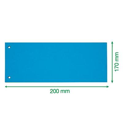 Leitz Scheidingsblad 16796099 25 stuks/pak Karton Afmeting, breedte:240 mm Afmeting, hoogte:105 mm Oranje, Wit, Blauw, Groen, Geel 25 stuk(s)