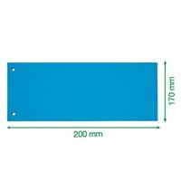 Leitz Scheidingsblad 16796099 25 stuks/pak Karton Afmeting, breedte:240 mm Afmeting, hoogte:105 mm Oranje, Wit, Blauw, Groen, Geel 25 stuk(s) - thumbnail