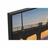 Schilderij DKD Home Decor S3018021 Mediterrane Zon (140 x 3,5 x 45 cm) (2 Stuks) - thumbnail