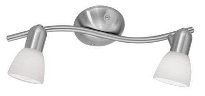 Eglo PlafondspotDakar 1 2-lichts nikkel mat - 88473