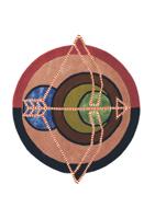 Ted Baker - Zodiac Sagittarius 161905 - 200 rond Vloerkleed - thumbnail