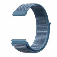 Garmin Vivoactive 4 / 4L - Sport Loop nylon bandje - Denim blauw - thumbnail