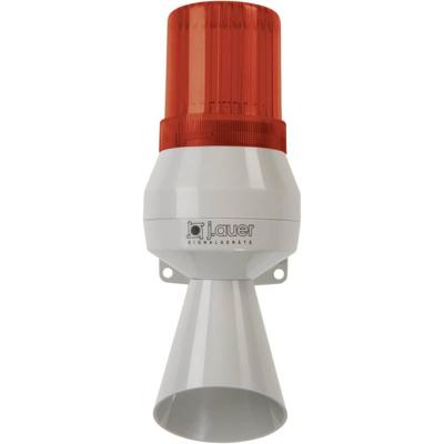 Auer Signalgeräte Combi-signaalgever KLL Rood Continu licht, Continu geluid 24 V/DC Auer Signalgeräte Combi-signaalgever KLL Rood Continu licht, Continu geluid 24 V/DC