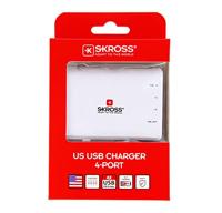 Skross USB-kabel USB 2.0 USB-C stekker, USB-C stekker 2.00 m Wit Rond SKCA0006C-CMULTICN - thumbnail