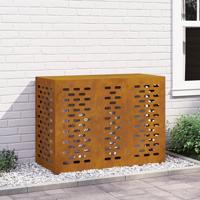 VidaXL Airconditioner hoes roestig 110 x 50 x 80 cm cortenstaal - thumbnail