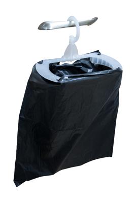 Redwood Waste Bag Holder Wit