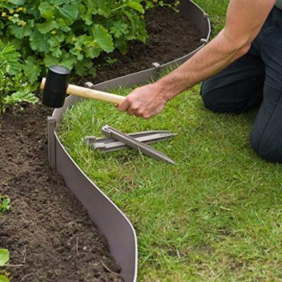 Nature borderrand 0,15x10 m terracottakleurig
