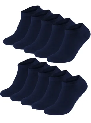 Gianvaglia 10-paar sneaker sokken - Korte sokken - Katoenen enkelsokken