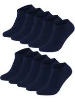 Gianvaglia 10-paar sneaker sokken - Korte sokken - Katoenen enkelsokken - thumbnail