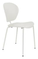 Zuiver Eetkamerstoel 'The Ocean' Gereycled kunststof, kleur Wit - thumbnail