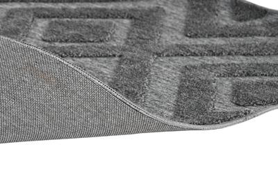 Tapijt Home ESPRIT Donker grijs 175 x 100 x 1 cm