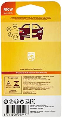 Philips Automotive 5547730 Signaallamp Standard R10W 10 W 12 V Philips Automotive 5547730 Signaallamp Standard R10W 10 W 12 V