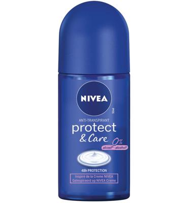 Nivea Deodorant roller protect & care 50 Milliliter Nivea Deodorant roller protect & care 50 Milliliter