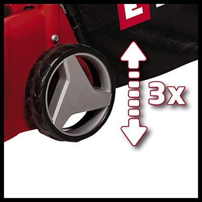 Einhell GC-PM 40/2 Grasmaaier Benzine Softgriff, In hoogte verstelbare greep met klapfunctie, Instelbare maaihoogte 2000 W Snijbreedte max. 40 cm Geschikt voor