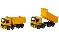 Kiepwagen 36 cm geel - thumbnail