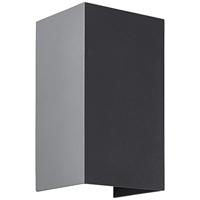 Brilliant Hilly G90962A63 LED-buitenlamp (wand) LED Lichtbron niet vervangbaar 8 W Grijs - thumbnail
