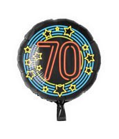 Neon folie ballon 70 - thumbnail