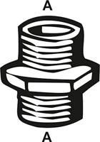 Cornat Galva Dubbelnippel Mm 3/4 (280) - VFB28034 - thumbnail