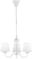 Trio Witte landelijke kroonluchterCortez 3-lichts 47cm - 110600331 - thumbnail