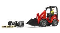 2193 Bruder Shovel Schaeffer Met Accesoires - thumbnail