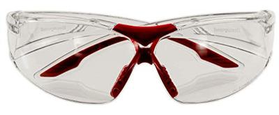 Honeywell SVP-400 1035641 Veiligheidsbril Transparant, Rood