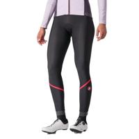 Castelli Velocissima Thermal fietsbroek lang black/hibiscus dames M - thumbnail