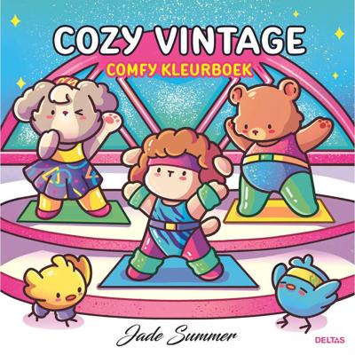 Cozy Vintage Comfy kleurboek
