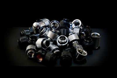 Alphacool HT Anschluss gerade G1/4 Zoll AG auf 16mm AD Hardtube Waterkoelingfitting