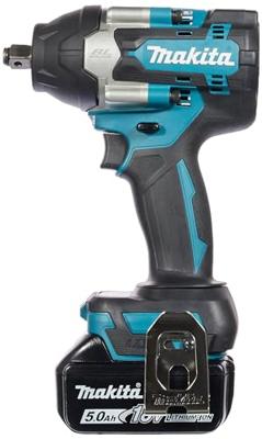 Makita DTW700RTJ Accu slagmoersleutel 700Nm 1/2" frictiering 18V 5.0Ah in Mbox - thumbnail