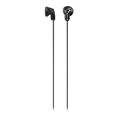 Sony MDR-E9LP In-Ear/In-Ear hoofdtelefoon, 1,2m kabel, neodymium magneet, voor MP3-speler, zwart
