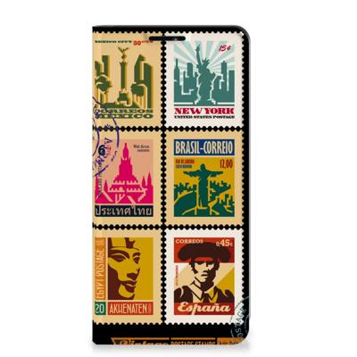 Motorola Edge 20 Pro | Book Cover | Postzegels Motorola Edge 20 Pro | Book Cover | Postzegels