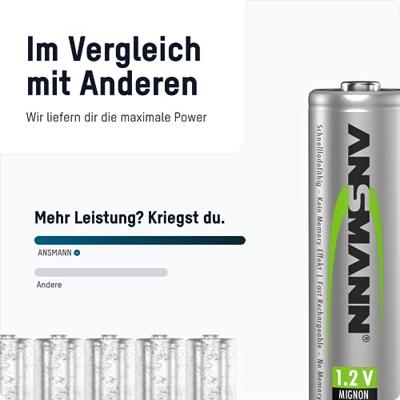 Ansmann HR06 Solar maxE Oplaadbare AA batterij (penlite) NiMH 800 mAh 1.2 V 2 stuk(s)
