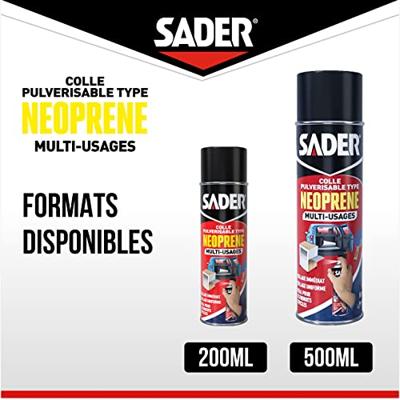 SADER Spray neoprene spray tipo neoprene multiuso - 200 ml