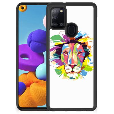 Samsung Galaxy A21s | Bumper Hoesje | Lion Color