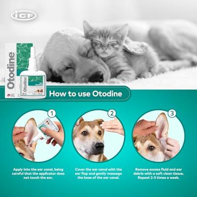 Otodine voor hond en kat 100 ml